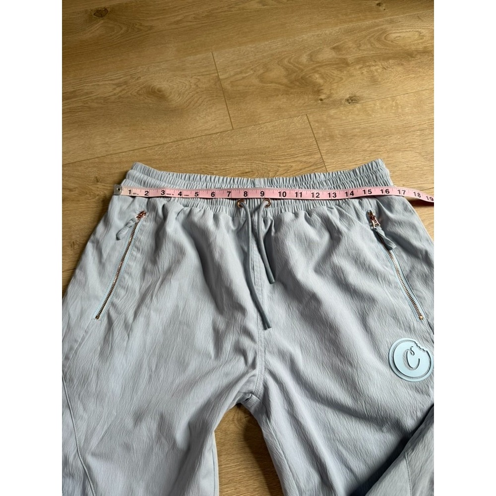 EUC Mens Mainland skate Cookies First Light Crepe Nylon Pants blue jogger size L - Picture 9 of 10